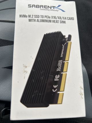 Sabrent NVMe M.2 SSD para PCIe com Dissipador