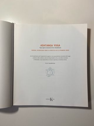 Ashtanga yoga: La práctica del yoga según el mé...