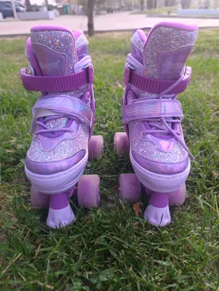 Patines Nattork Morados Niña talla 32 a 36