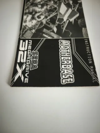 Manual Motherbase Sega Mega Drive 32X