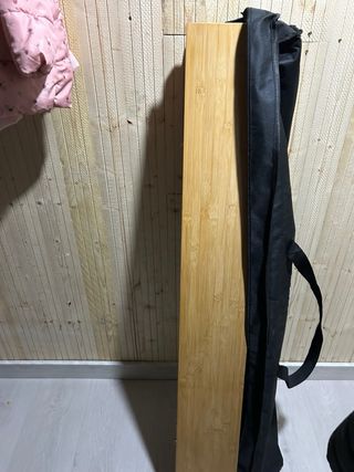 Mesa Plegable Dorada y Plateada