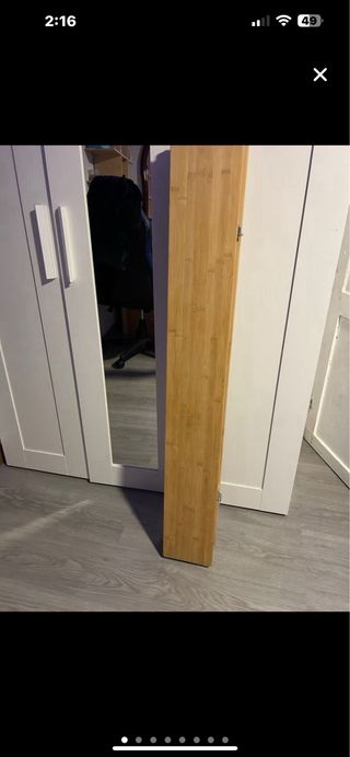 Mesa Plegable Dorada y Plateada