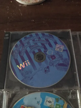 Pack 4 Juegos Wii (1.5 euros cada uno)