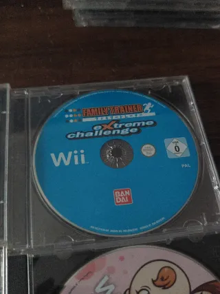 Pack 4 Juegos Wii (1.5 euros cada uno)