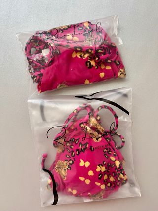 Bikini Rio de Sol estampado leopardo fucsia