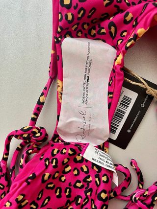 Bikini Rio de Sol estampado leopardo fucsia