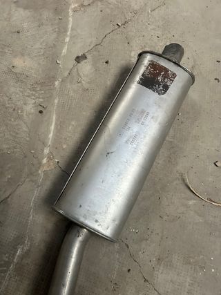 Tubo de escape peugeot 206 GTI