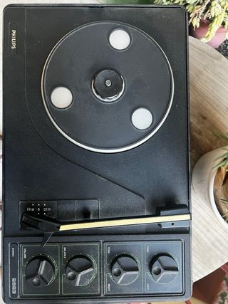 Giradischi portatile vintage Philips