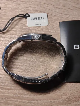 Reloj Breil Plata y Blanco