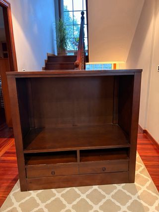 Mueble de salón de madera maciza