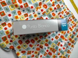 Boxer Punto Blanco Algodón Talla L Estampado Calab