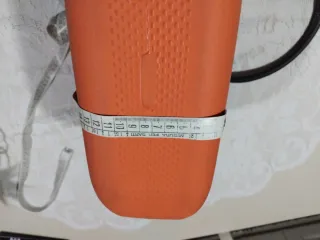 Borsa Obag arancione con inserto nero