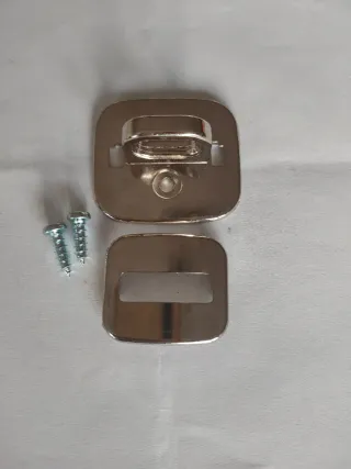Placa base anclaje seguridad + tornillos