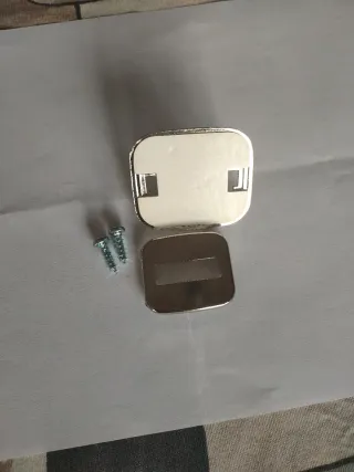 Placa base anclaje seguridad + tornillos