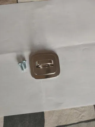 Placa base anclaje seguridad + tornillos