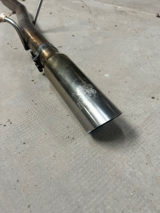 Tubo de escape peugeot 206 GTI