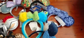 Lotto 9 Orecchie Topolino Disney Originali