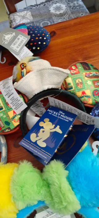 Lotto 9 Orecchie Topolino Disney Originali