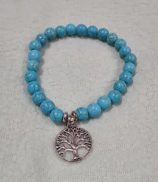 Pulseras Turquesa con Dijes