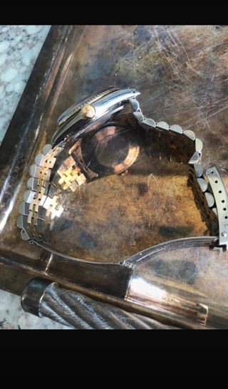 Rolex Datejust Esfera Blanca y Oro 36mm