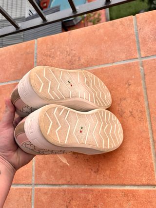 NeroGiardini Bambas Beige y Dorado