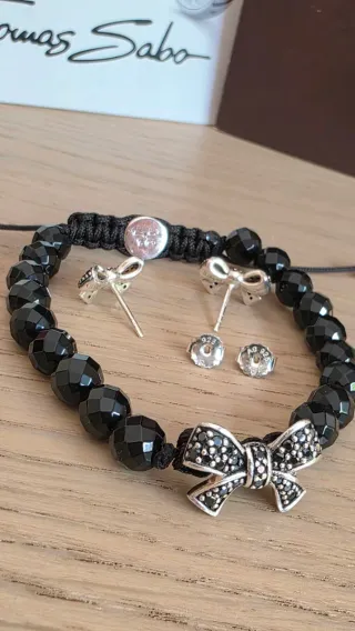 Conjunto Pulsera y Pendientes marca THOMAS SABO