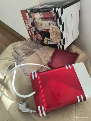 Máquina de Palomitas Ariete Retro Roja