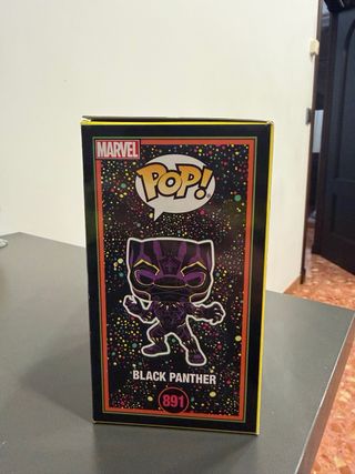 Funko Pop Black Panther 891 - Marvel Black Light