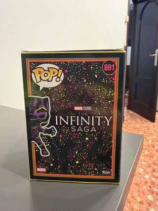 Funko Pop Black Panther 891 - Marvel Black Light