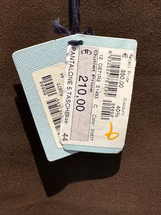 Pantaloni uomo Malo marrone