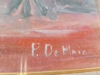 Quadro P. De Maio Interno Multicolore