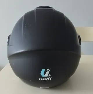 Casco Moto Jet Unik Negro