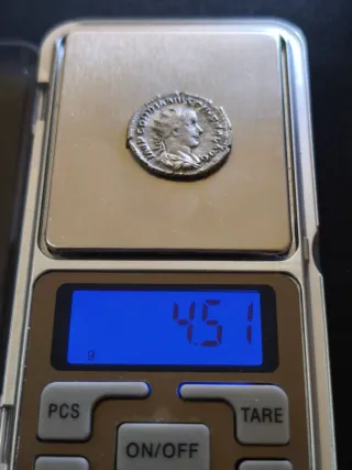 Moneda Romana Emperador Gordiano III