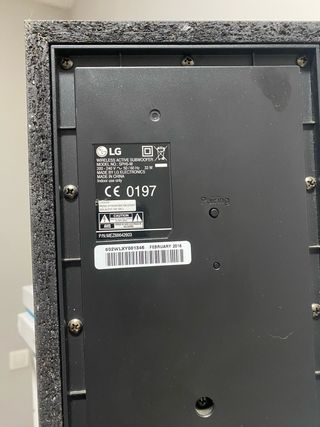 Barra de Sonido LG con Mando - Venta en persona