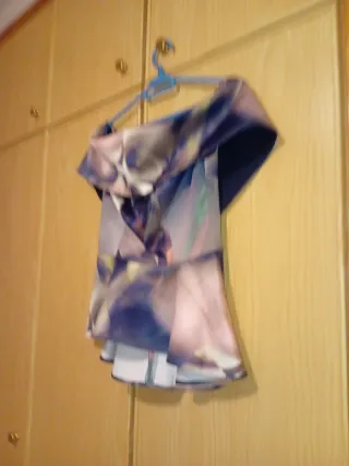 Top fiesta mujer estampado