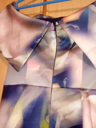 Top fiesta mujer estampado