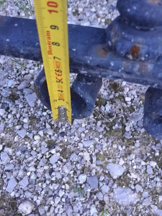 Barandilla de hierro forjado