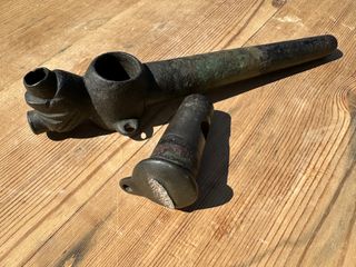 ANTIGUO GRIFO BARROCO DE TONEL S. XVII - XVIII