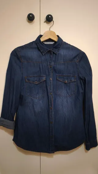 Camisa vaquera ligera mujer