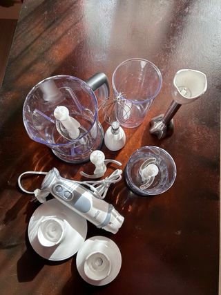 Batidora de mano Braun con accesorios