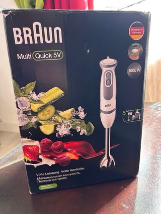 Batidora de mano Braun con accesorios