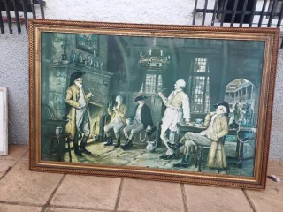 Cuadro decorativo estilo clásico