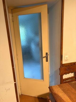 Puerta de madera varios tipos simple o doble