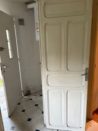 Puerta de madera varios tipos simple o doble