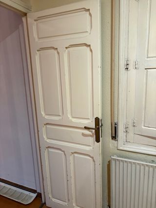 Puerta de madera varios tipos simple o doble