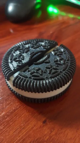 Organizador de cables USB Oreo en 3D
