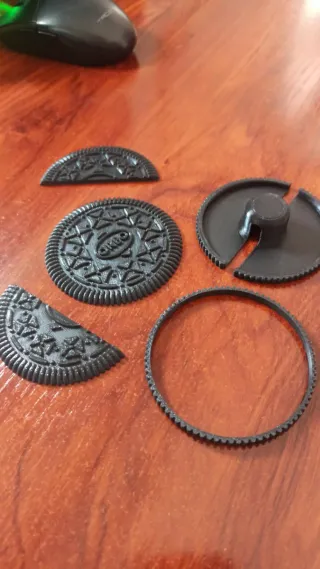 Organizador de cables USB Oreo en 3D