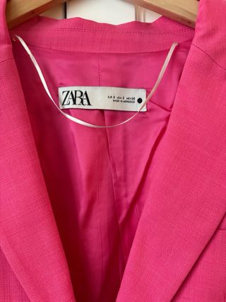 Blazer rosa Zara nuevo
