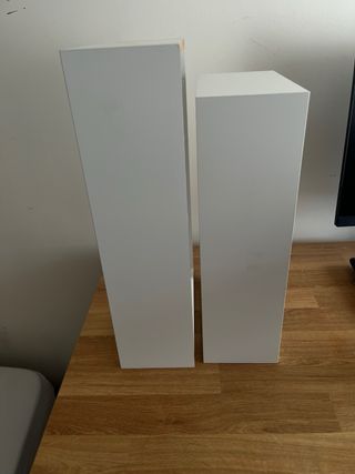 Conjunto Prateleiras Cubos Madeira