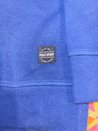 Maglione Polo Sport Blu
